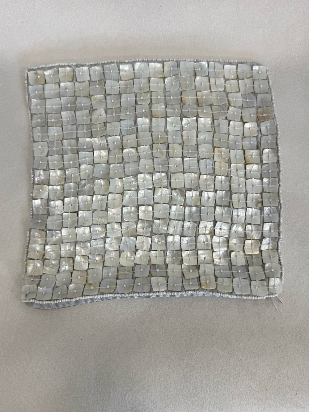 Genuine Mother Of Pearl Pillow Cover